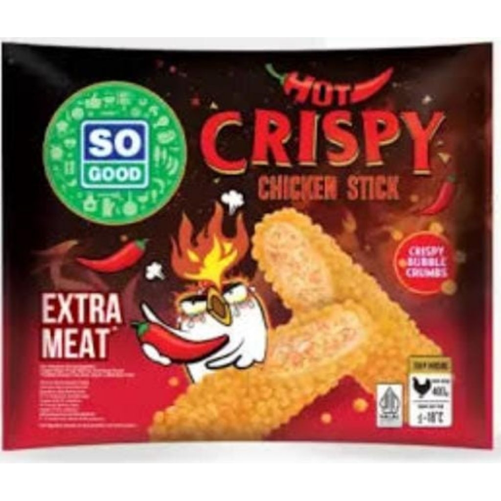 

So Good Naget Hot Crispy Stik uk 400gr