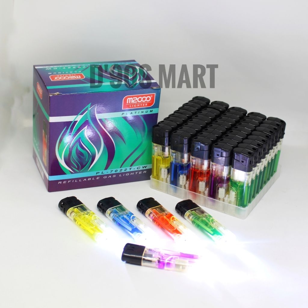 Korek Api Gas Magnet Senter isi 50 pcs