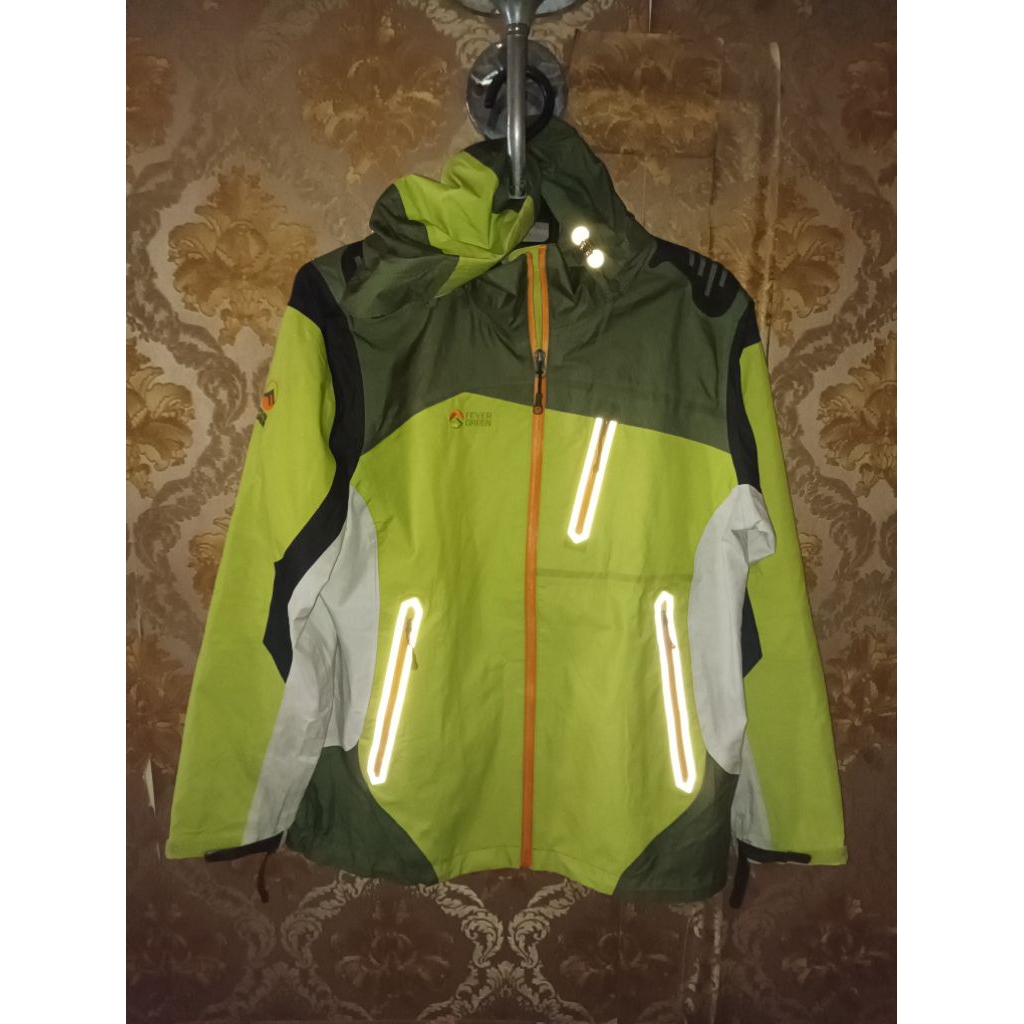 Jaket Outdoor Gropcore FEVER GREEN Ori Second