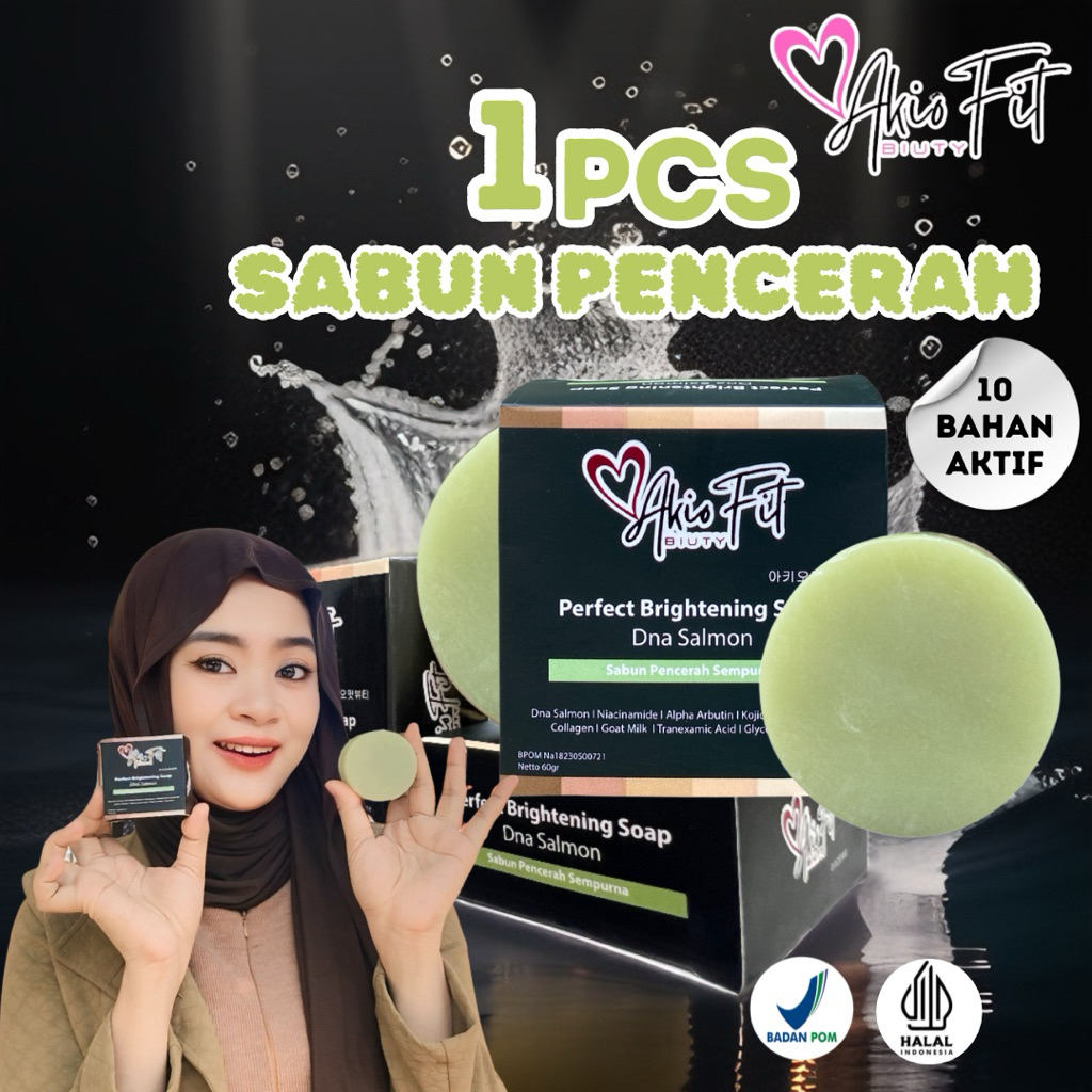 sabun pemutih badan permanen sabun pemutih wajah sabun pemutih dosting Akiofit biuty