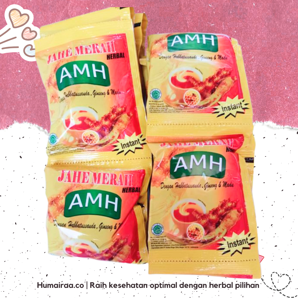 

Jahe Merah Amh 1 Renceng 100% ORIGINAL TANPA RAGU OBAT HERBAL BPOM HALAL MUI DINKES PIRT