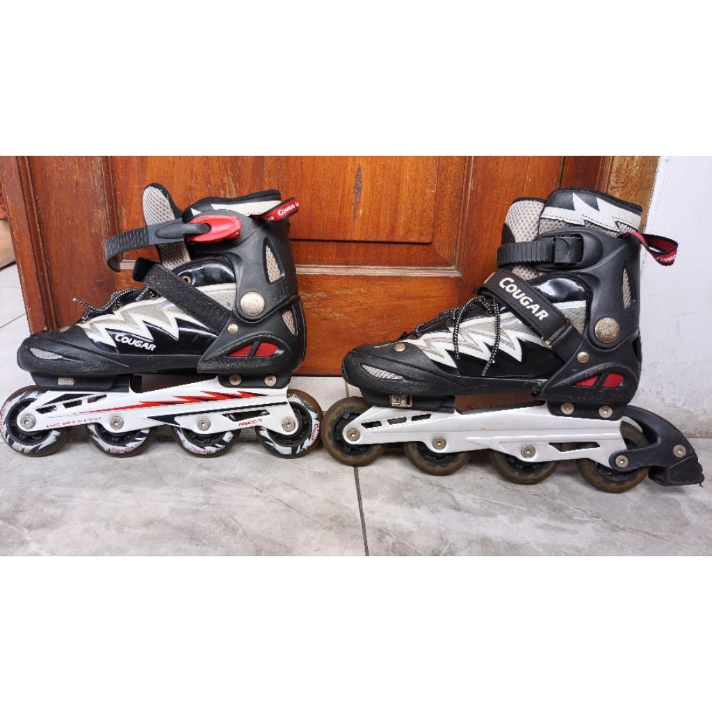 sepatu roda merk cougar