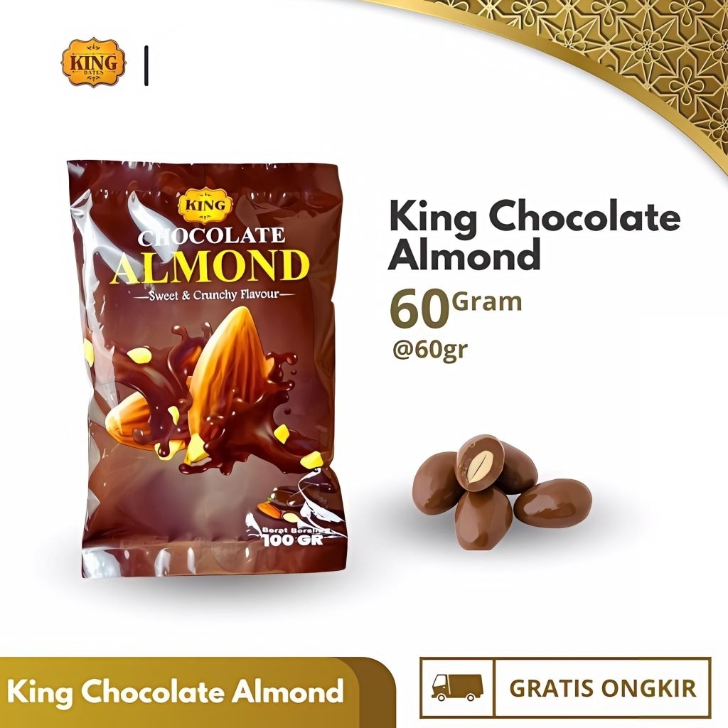 

Coklat Almond King Chocolate 60g