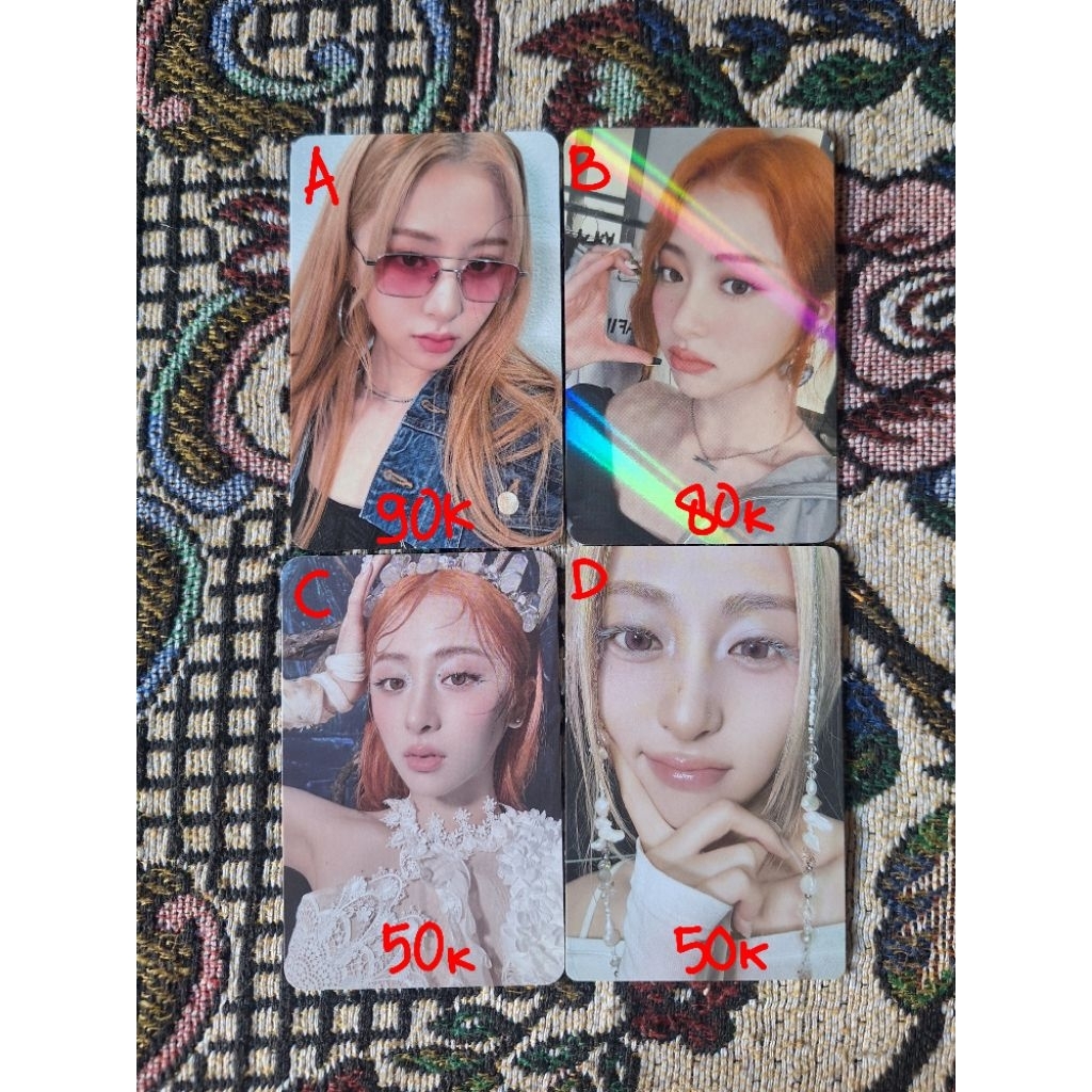 LE SSERAFIM LESSERAFIM YUNJIN PC OFFICIAL PHOTOCARD PC KTOWN ANTIFRAGILE EASY PC ALBUM MAKESTAR HOT 