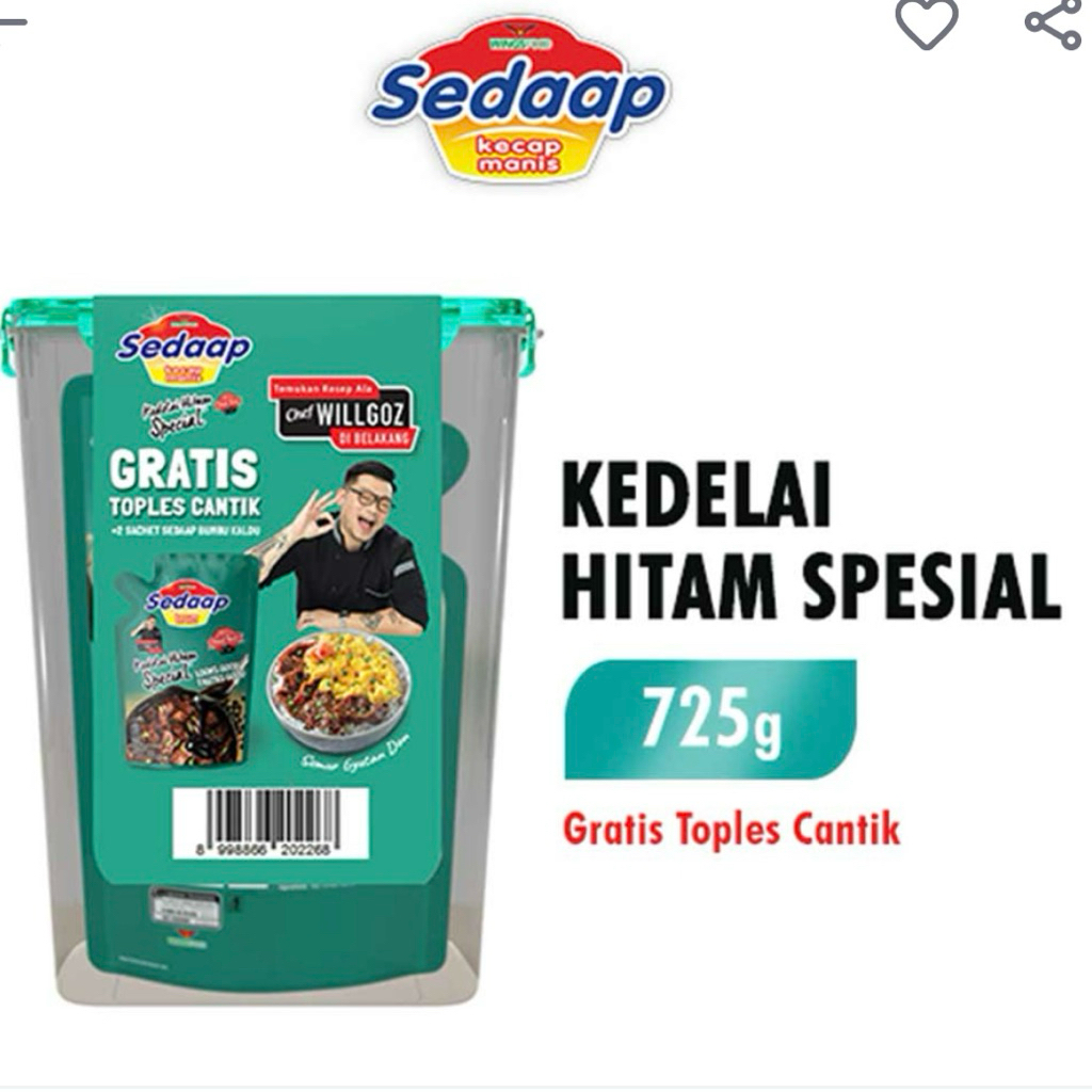 

sedap kedelai hitam spesial 725g kecap