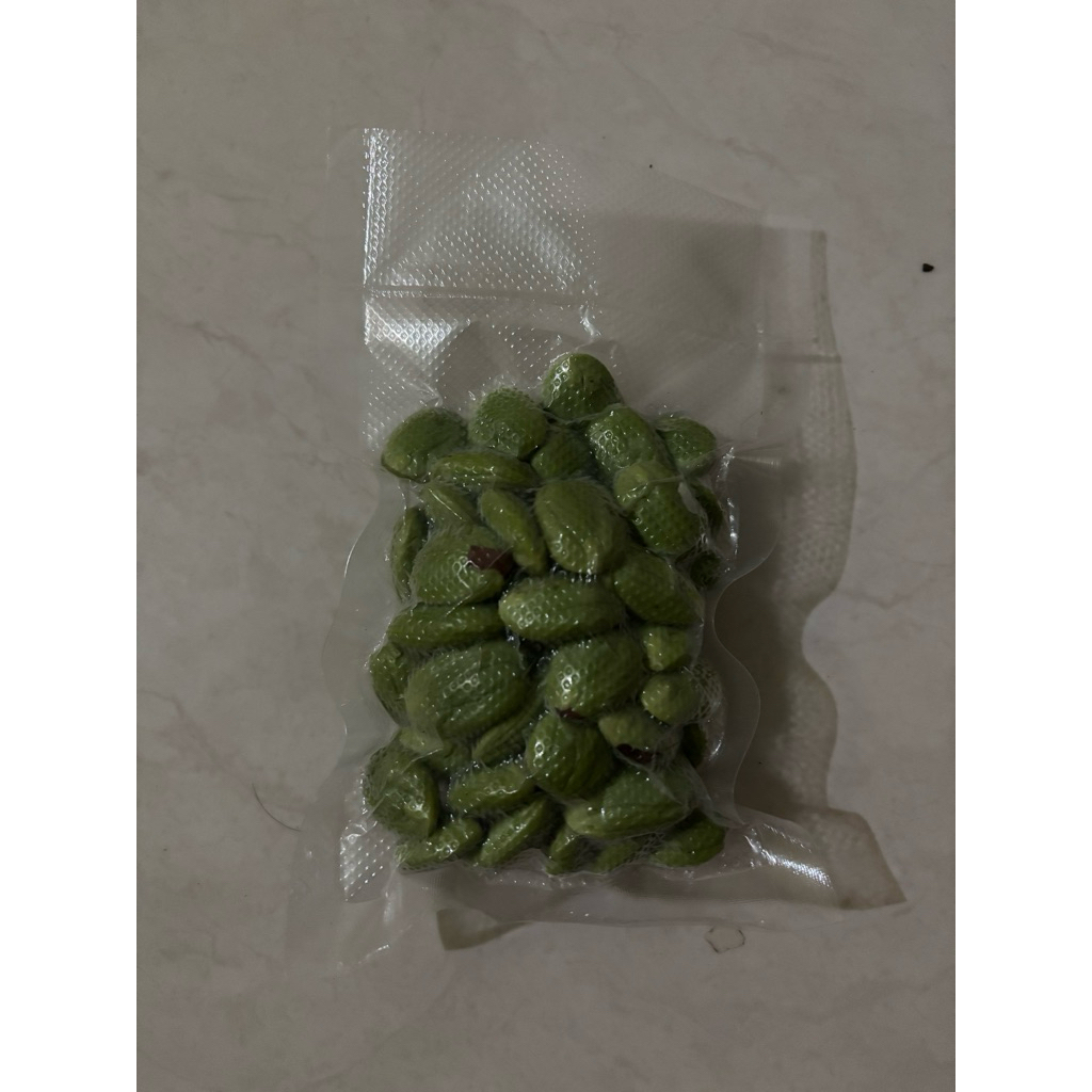 

Pete kupas fresh panen sendiri kemasan 150gr no ulat uk sedang
