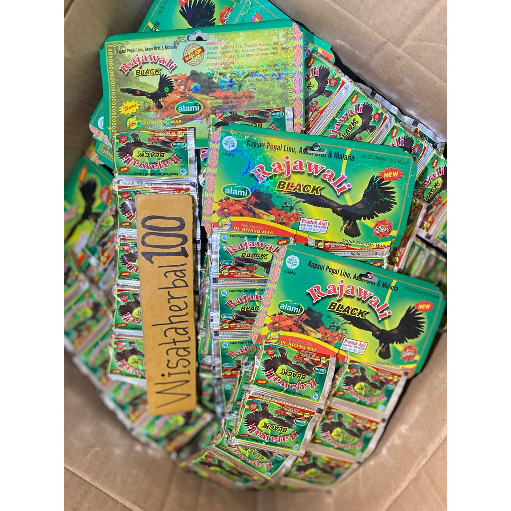 RAJAWALI BLACK ORIGINAL KAPSUL