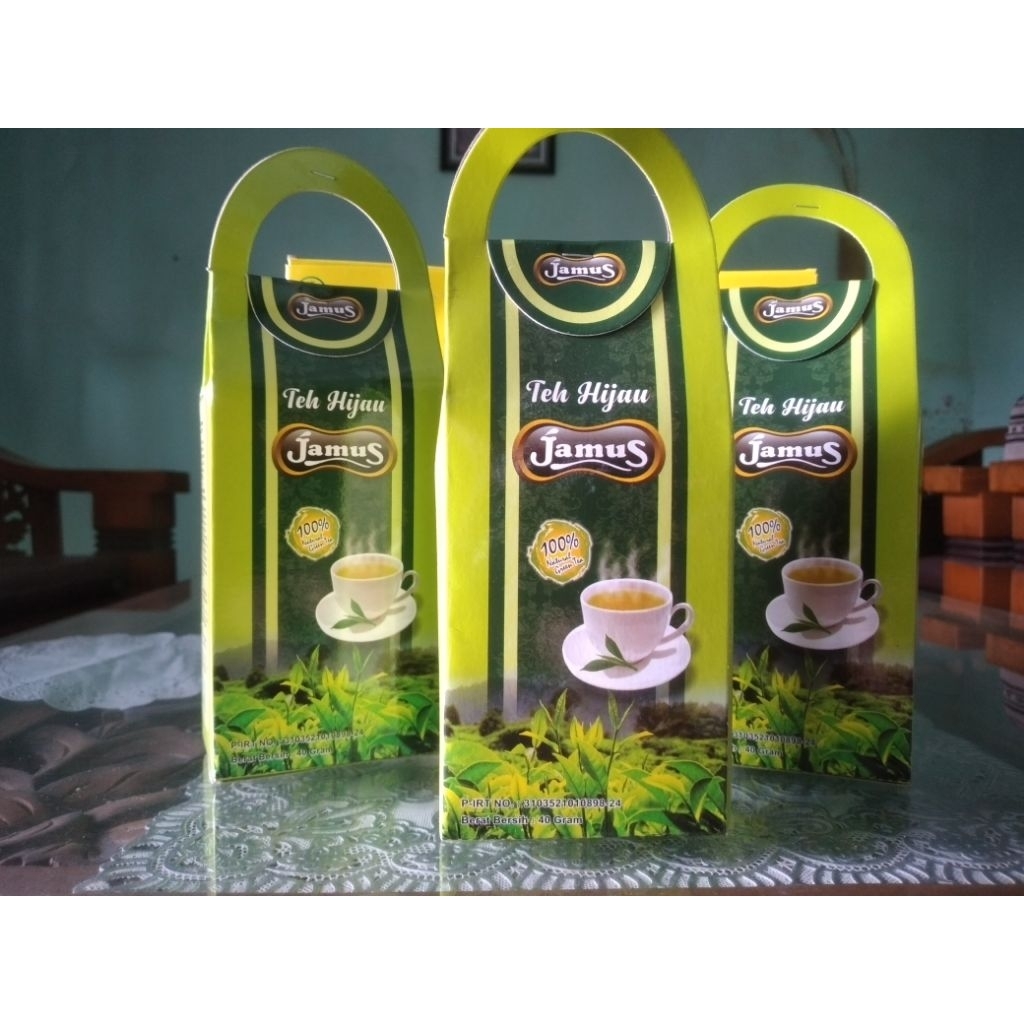 

TEH HIJAU JAMUS 100 NATURAL GREEN TEA NGAWI