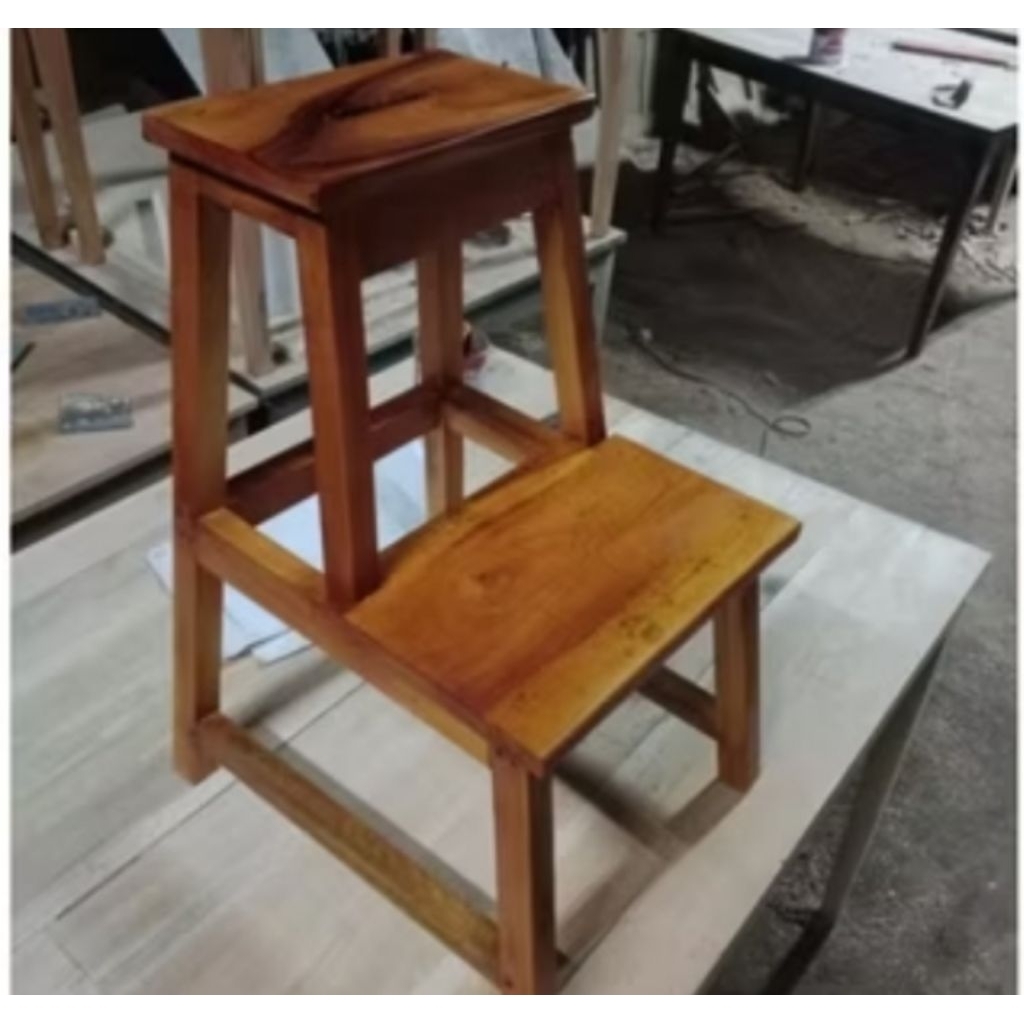 bangku kayu multifungsi