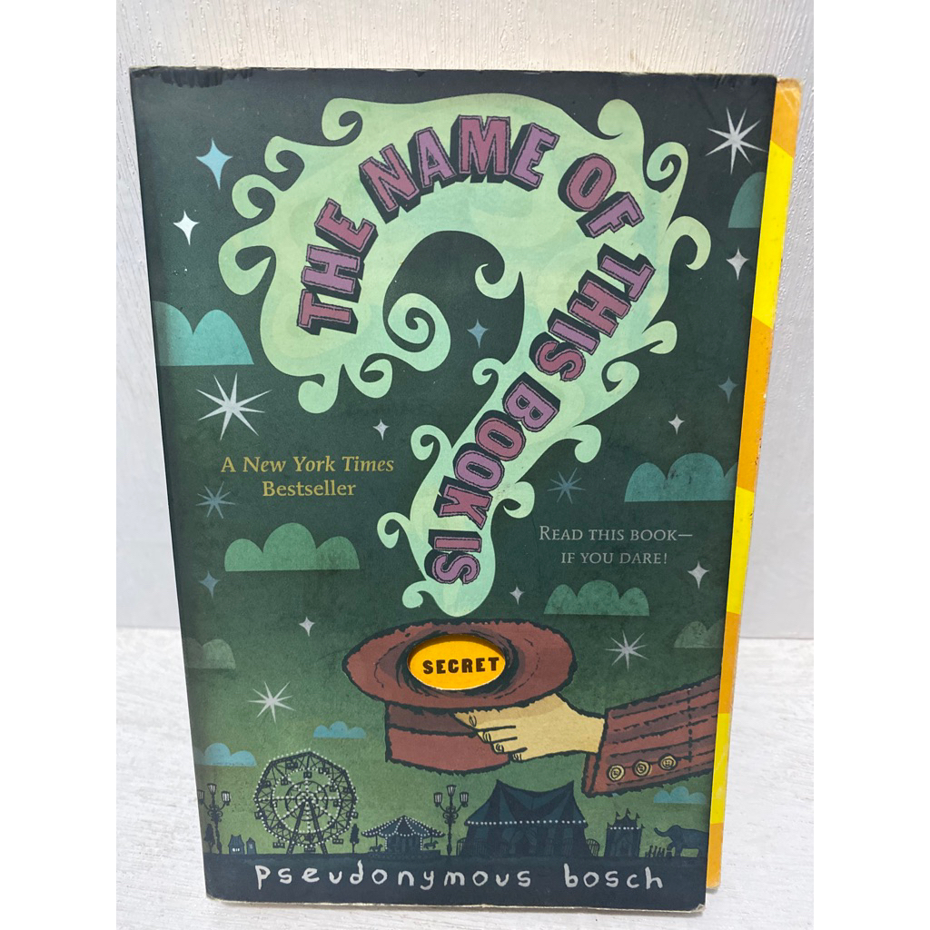 Buku Original THE NAME OF THIS BOOK IS SECRET - PSEUDONYMOUS BOSCH