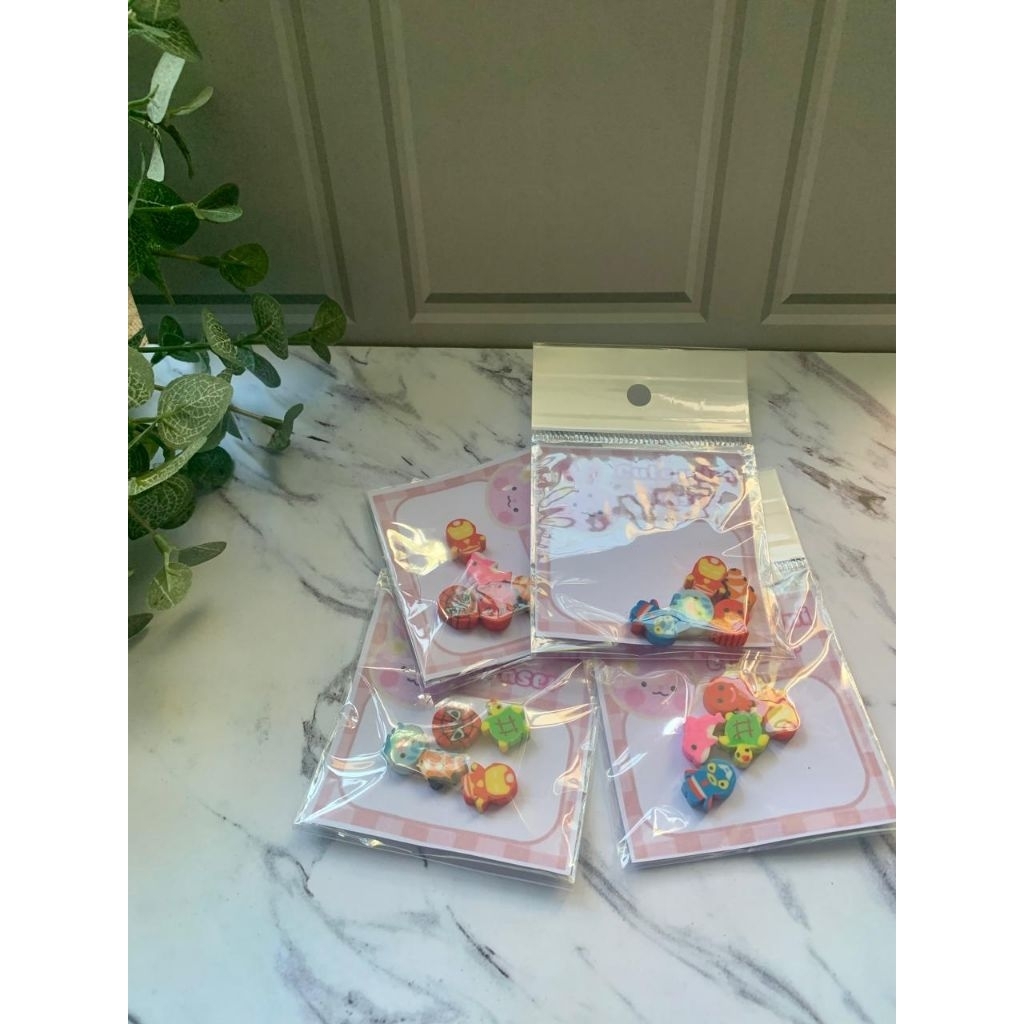 

penghapus karakter mini isi 5