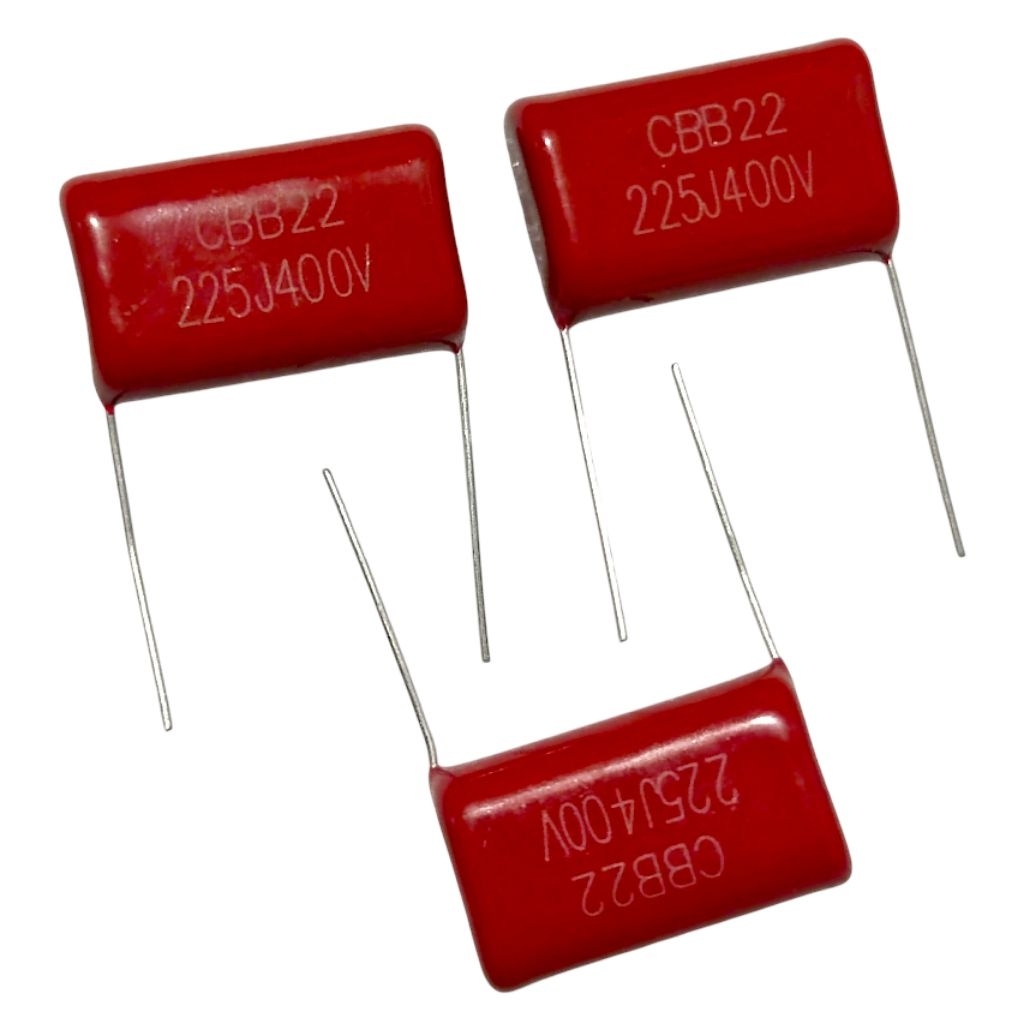 KAPASITOR MILAR 2.2UF 400V / capacitor mylar 225J 400V / 225 400volt