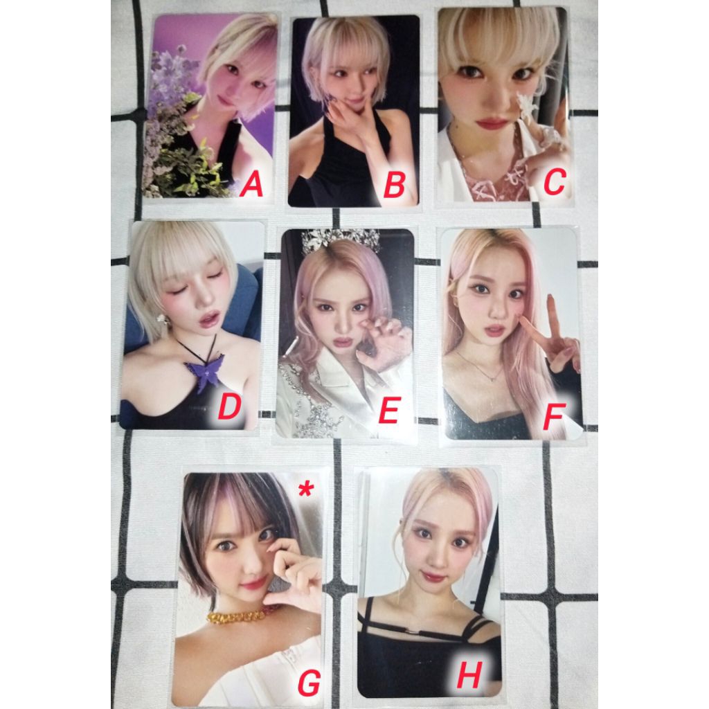 EUNHA GFRIEND VIVIZ OFFICIAL PHOTOCARD