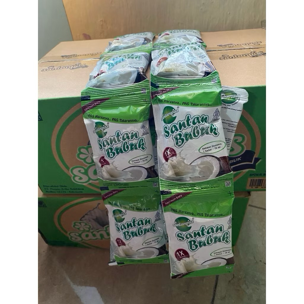 

1 Karton 120pcs Santan Pas bubuk 13gr