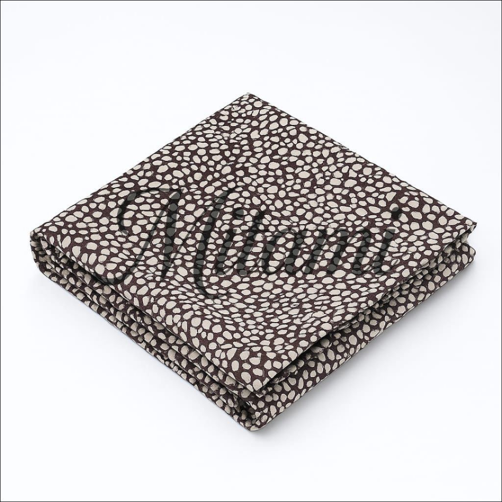 Kain Satin Maxmara Motif Abstrak Premium – Bahan Halus, Adem & Elegan untuk Gamis, Blouse, Dress (Ha