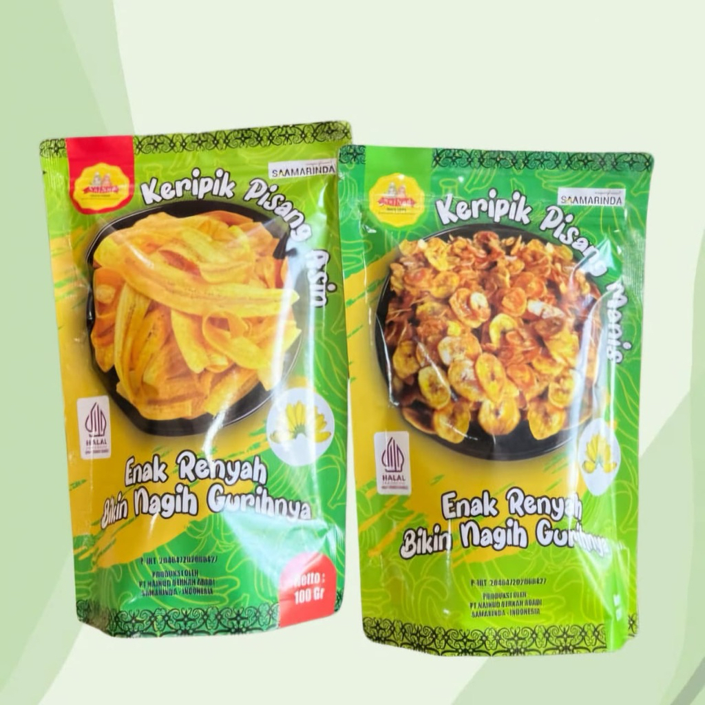 

Keripik Pisang Renyah Asin & Manis 100gr – Camilan Gurih Khas Samarinda, Kalimantan Timur