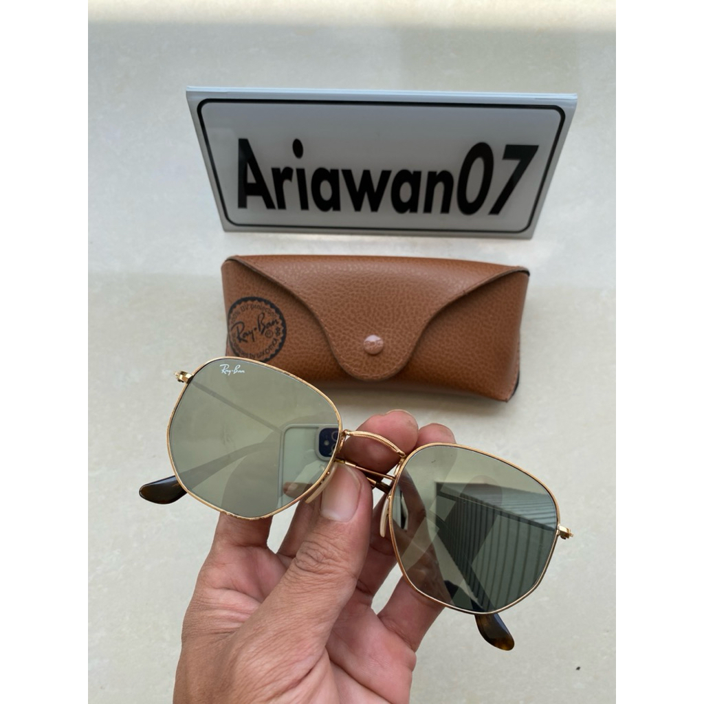 kacamata Ray-Ban RB3548-N 001/30 sz 54 kaca mirror