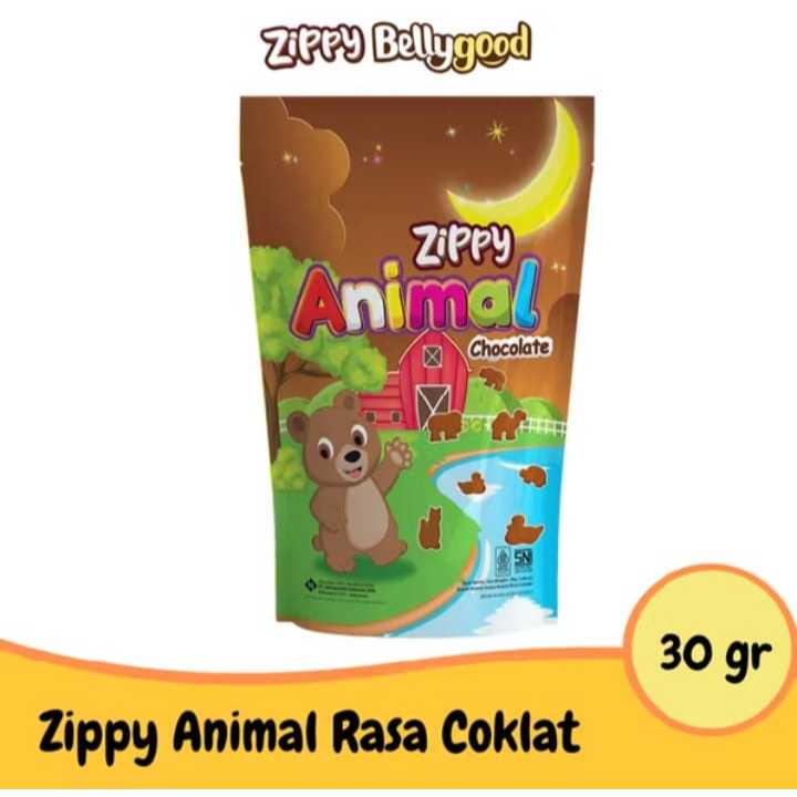 

Zippy Animal Cokelat Pounch 30gr