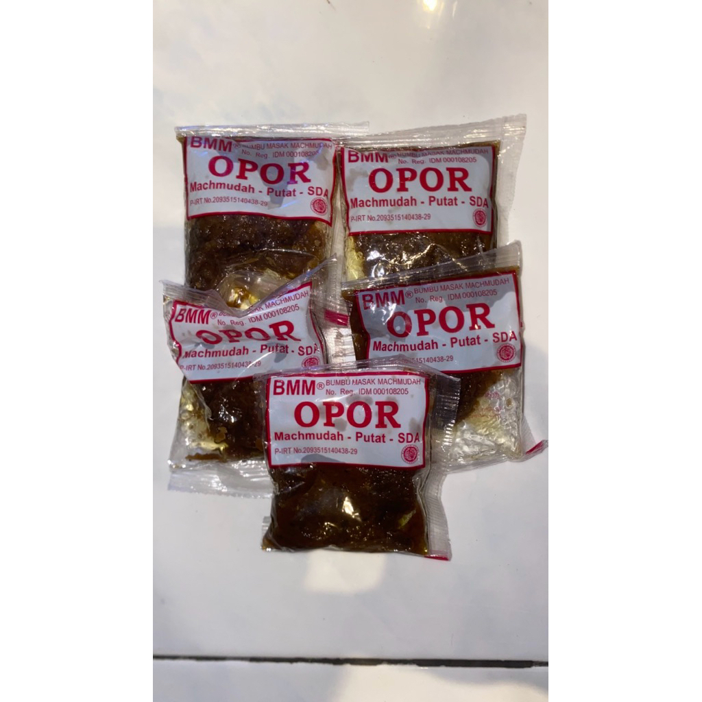 

Bumbu Masak Machmudah Opor (BMM) bumbu instan