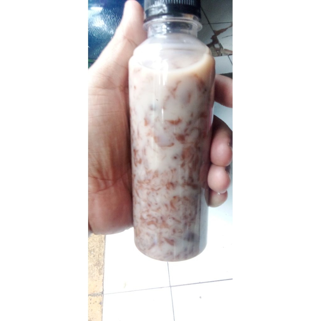 

es nutrijelly lumut coklat milo