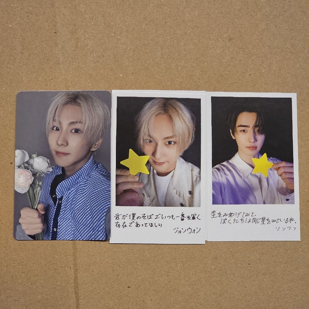 [READY] Enhypen YOI Japan Solo Jacket Edition Pola WVJP wvj weverse japan pob benefit polaroid jungw