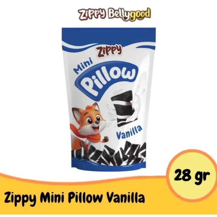 

Zippy Mini Pillow Vanila 30gr Pounch isi 10pcs