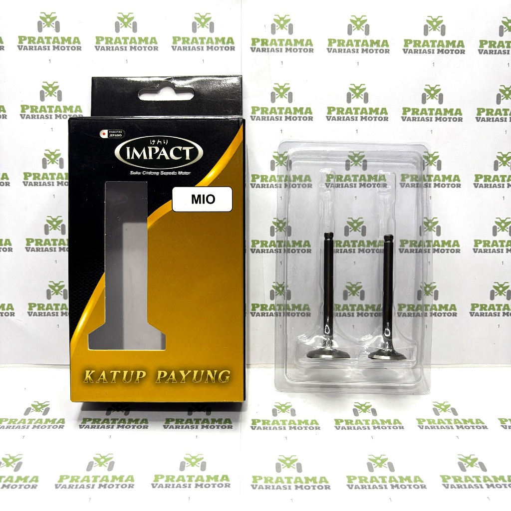 Payung Klep Set Valve In/Ex-Yamaha Mio Sporty Karburator (5TL/5LW) Mio Soul Karbu/Nouvo Merek IMPACT