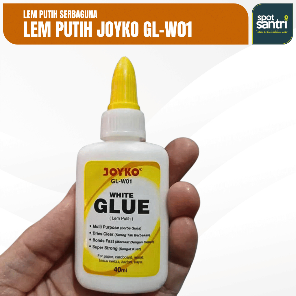 

Lem Stik Putih Joyko GL-W01 | White Glue Stick Serbaguna 40ml [PCS]