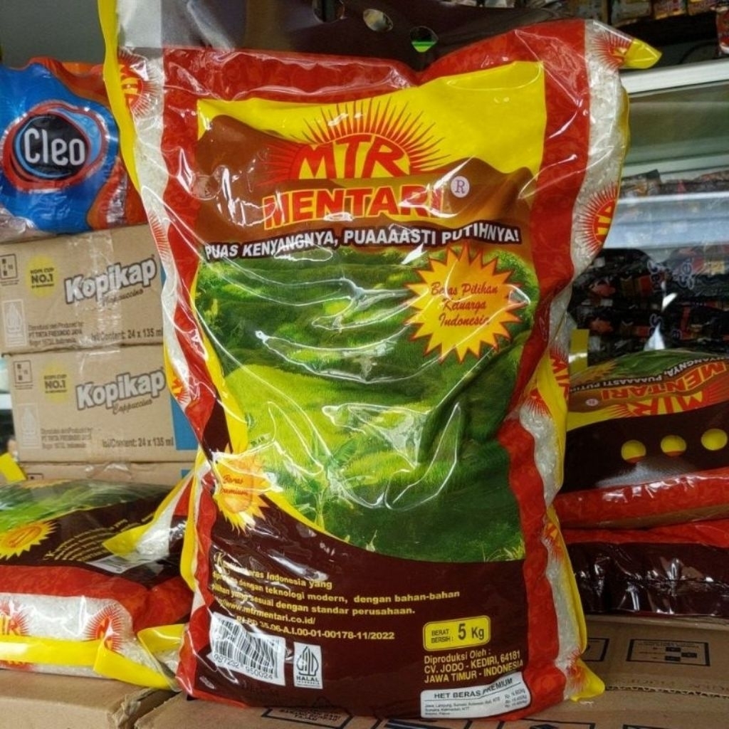 beras mentari 5 kg