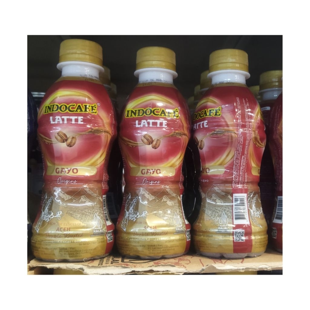 

INDOCAFE LATTE GAYO ORIGINAL 200ML ISI 3 PCS