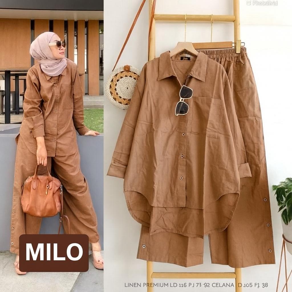 Fashion MUSLIM, baju wanita, baju stelan wanita, fashion wanita, one Set. Kyara One Set