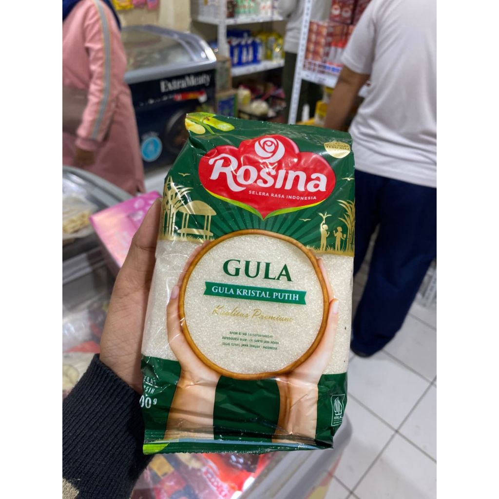 

gula putih rosina berat 500 gr