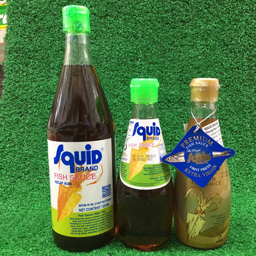 Squid Fish Sauce / Premium Fish Sauce Kecap Ikan / Kecap Ikan Premium Impor Thailand
