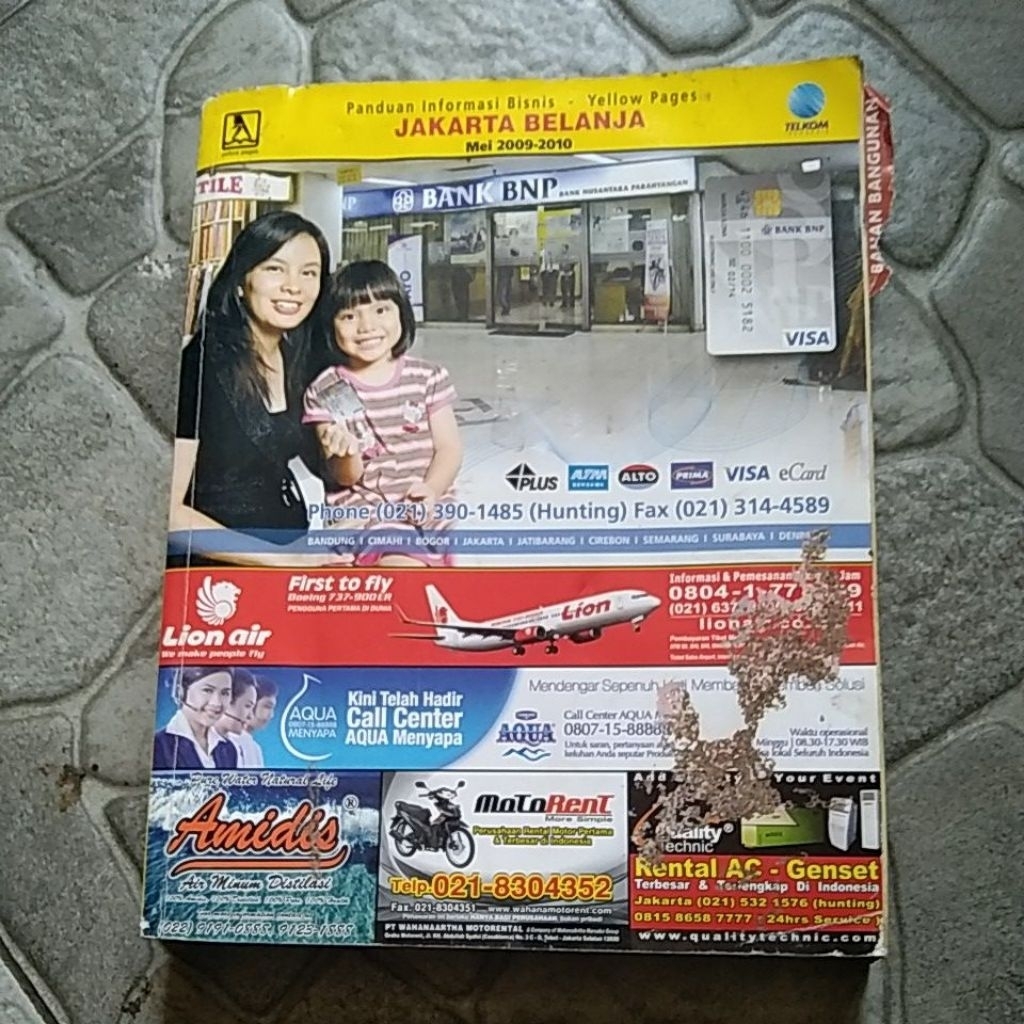 PANDUAN INFORMASI BISNIS YELLOW PAGES JAKARTA BELANJA MEI 2009-2010