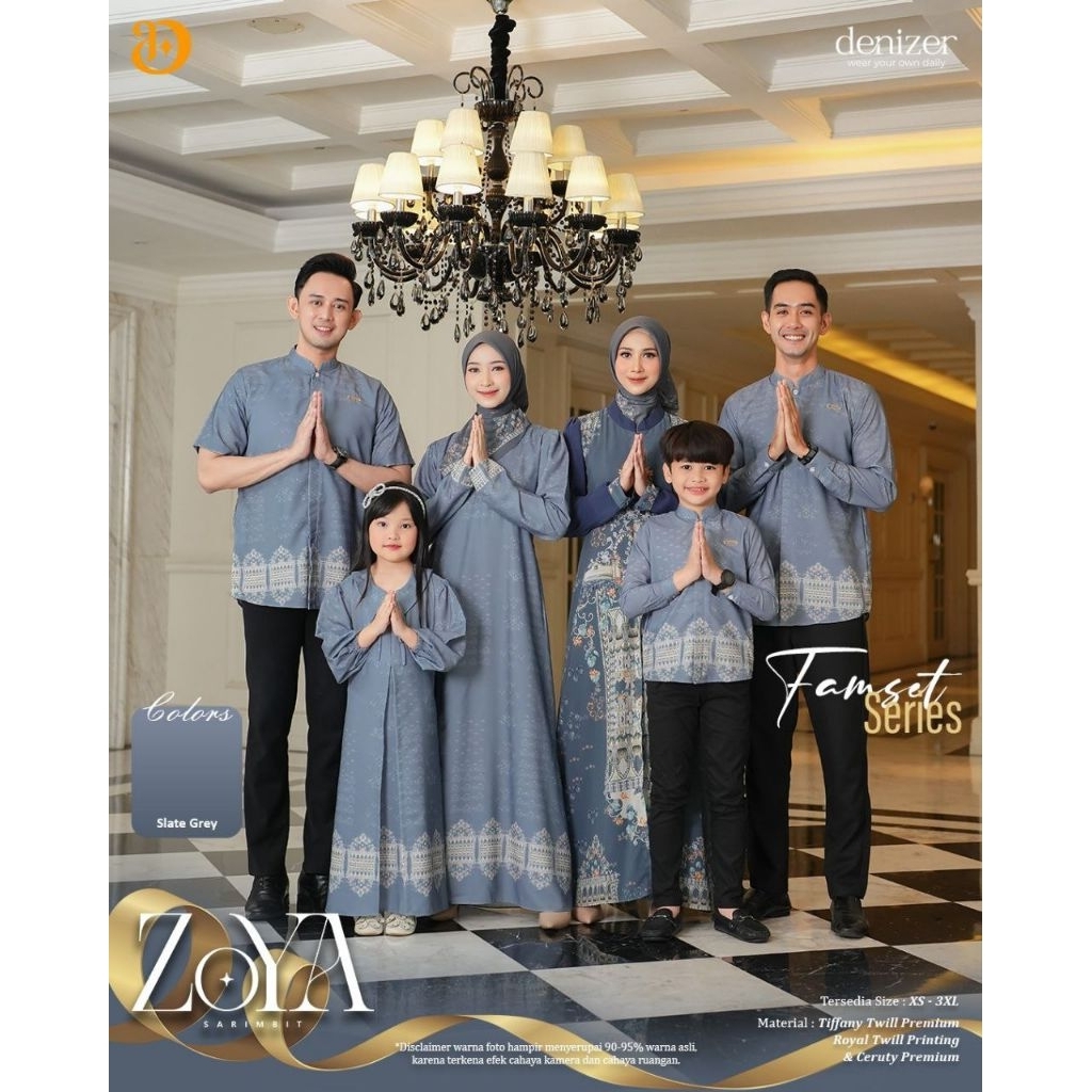 ZOYA SARIMBIT BY DENIZER DAILY [PO] (harga DP dikirim gift dulu)