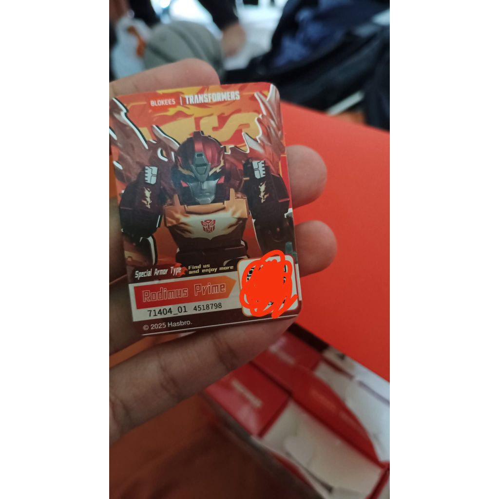 Blokees Transformers Galaxy Defender Version 4 Rodimus Prime Super Secret