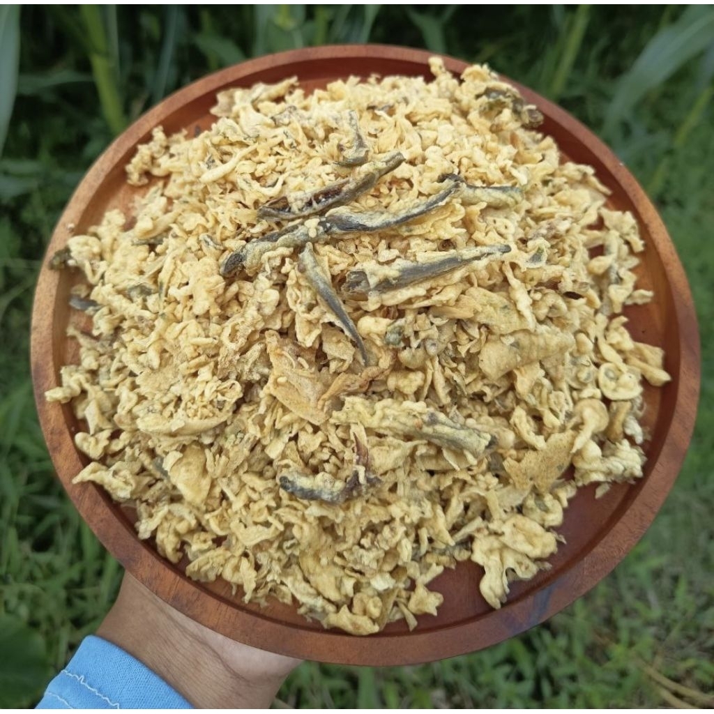 

Remukan Welut Remukan Peyek Belut 500 Gram