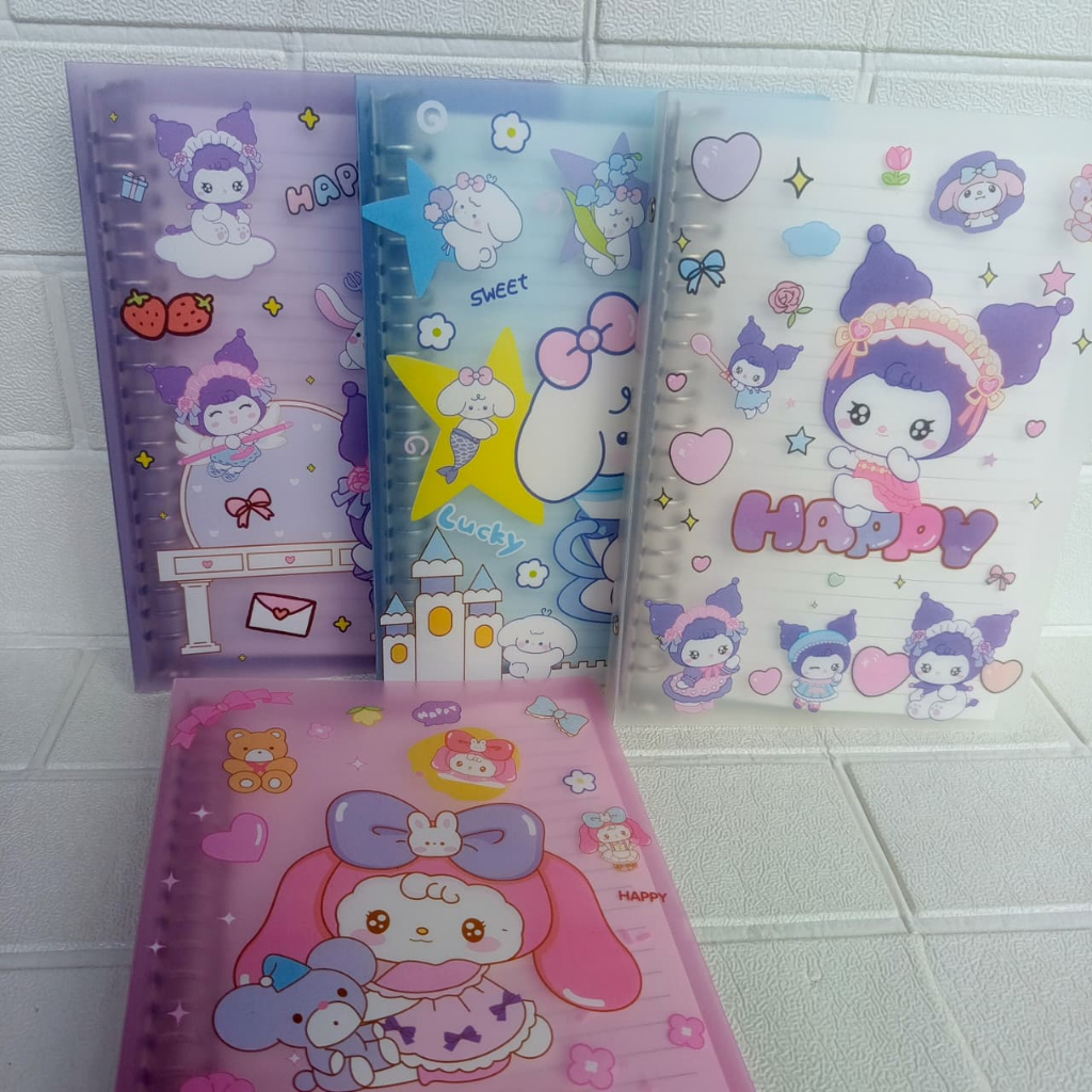 

BUKU BINDER A5 TRANSPARAN FANCY