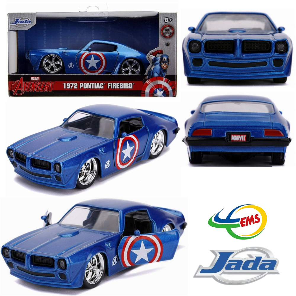 31845 - JADA 1/32 1972 Pontiac Firebird, Captain America