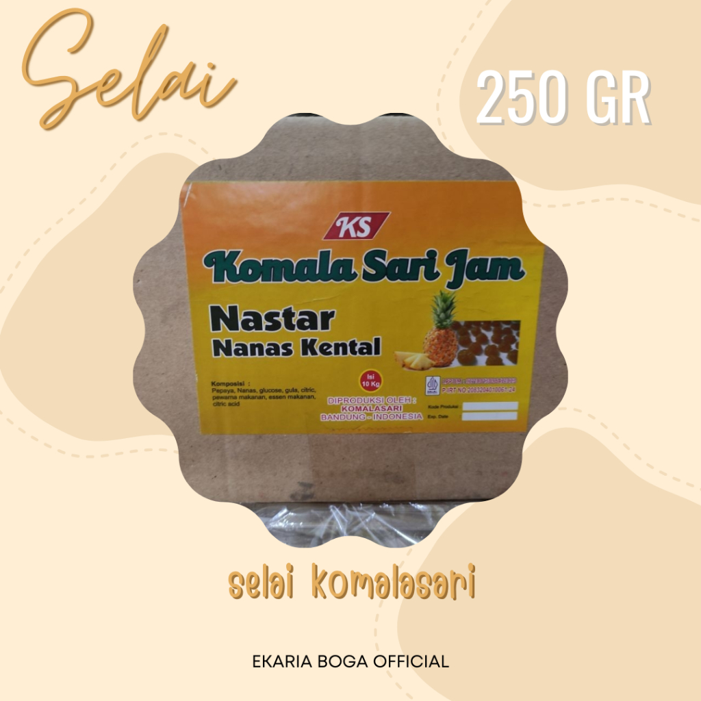 

SELAI | SELAI BUAH | SELAI KOMALA SARI | KOMALASARI REPACK 250GR