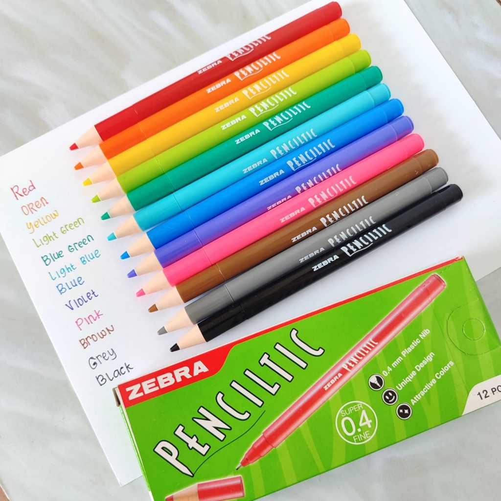 

Zebra Penciltic Pulpen Fineliner 0.4mm ( Satuan )