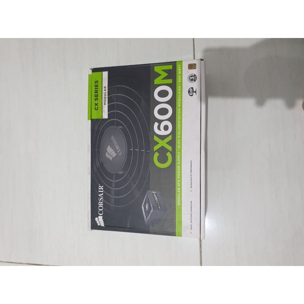 Corsair power supply CX600M