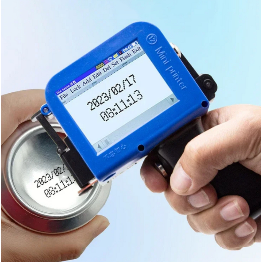 Kankeirr カンキール Mesin Printer Barcode Portable Handheld Inkjet Printer