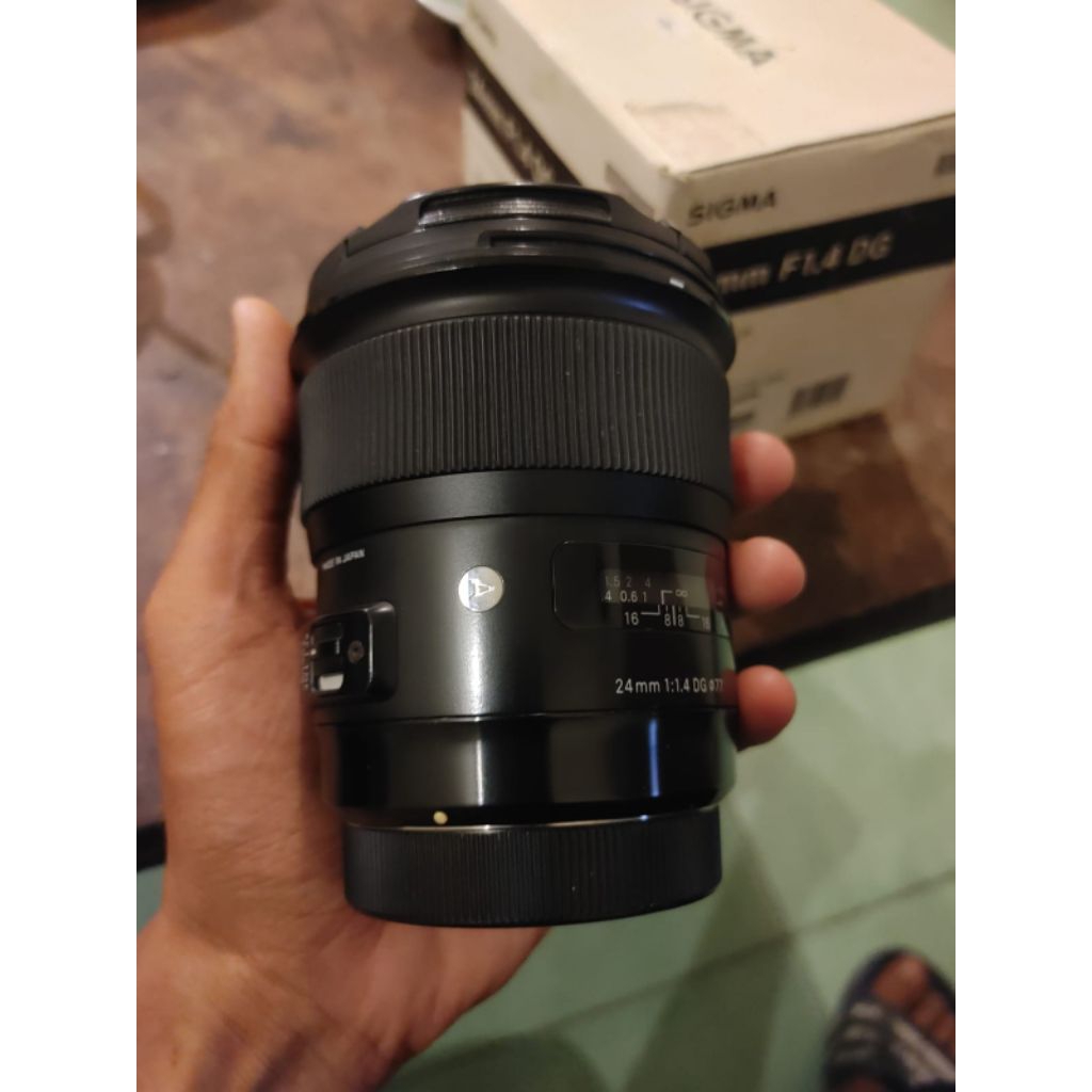 Lensa sigma 24mm for canon (second)
