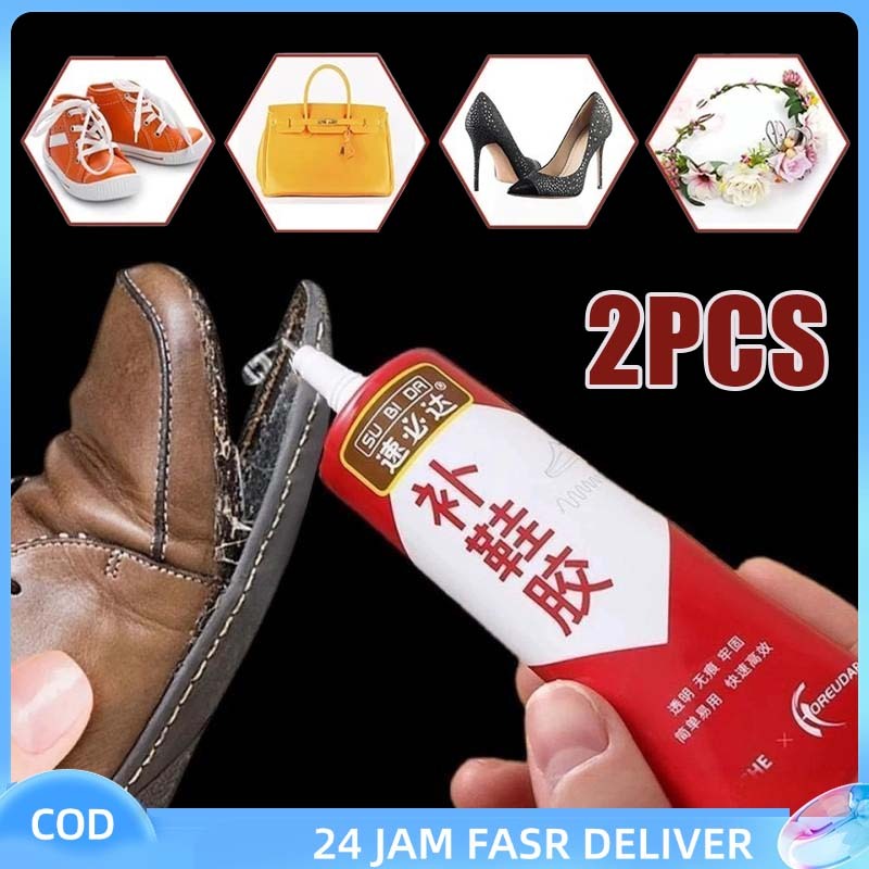 RF - 2pcs Cairan Lem Perbaikan Sepatu Super Kuat - Lem Serbaguna Tahan Air Untuk Kayu Plastik Karet