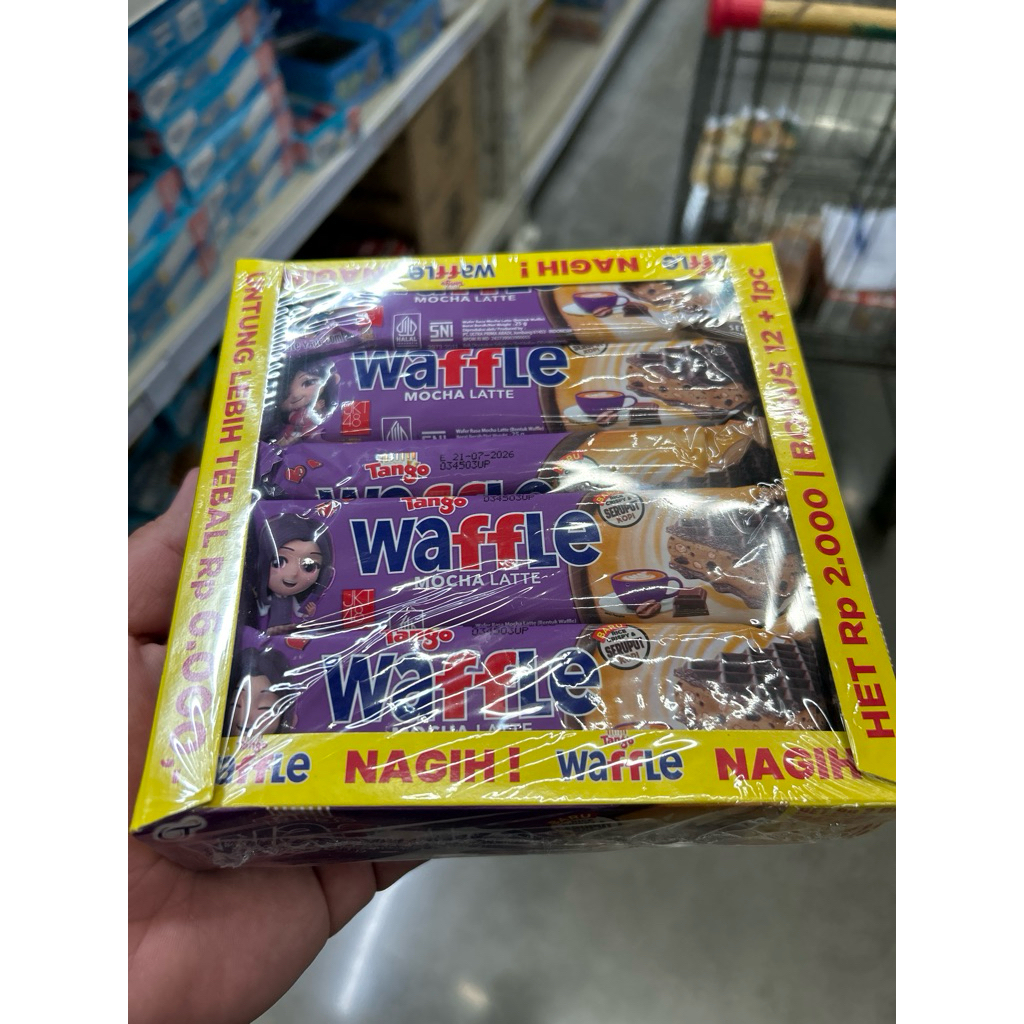 

Tango WAFFLE Mocha Latte 12x25gram box