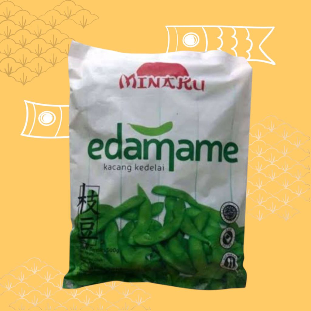 MINAKU Edamame Kacang Kedelai Frozen 500g