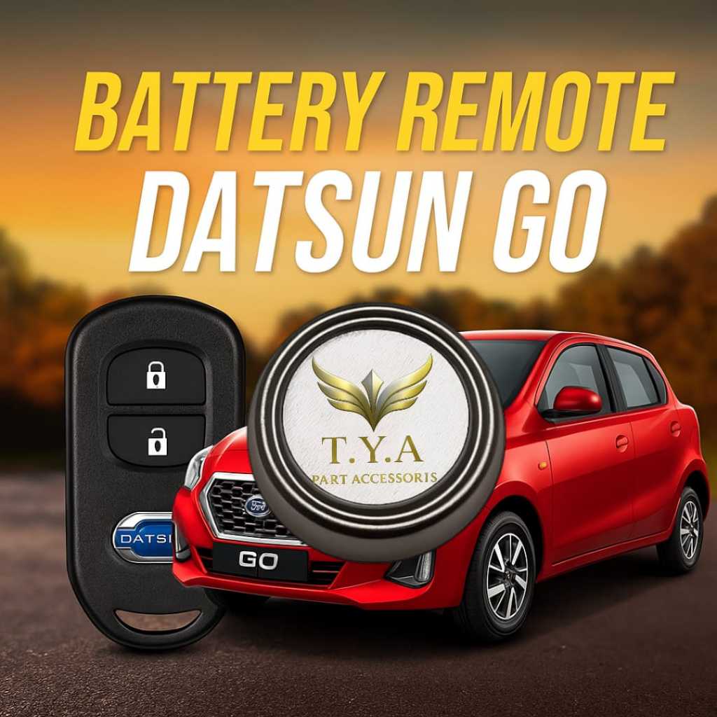 Batu Baterai Batre Remot Mobil Keyless Smart key Datsun go Original