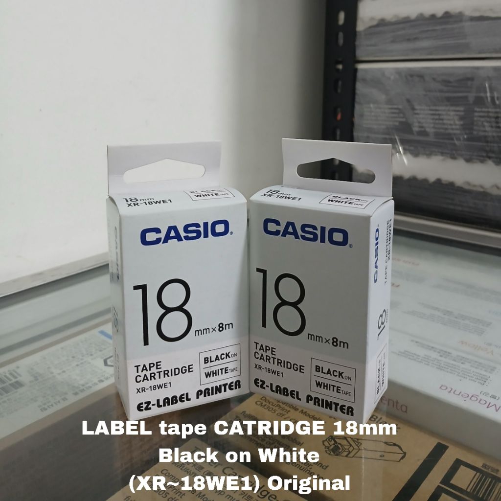 

Label Tape Brother 9mm Tze-FX221 Black on White Original