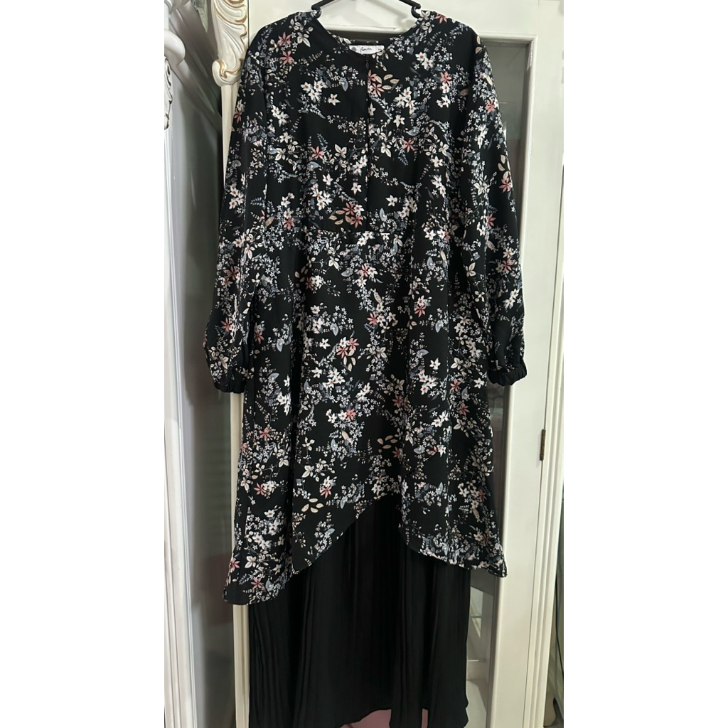 PL Dress/Gamis Hijab flowers